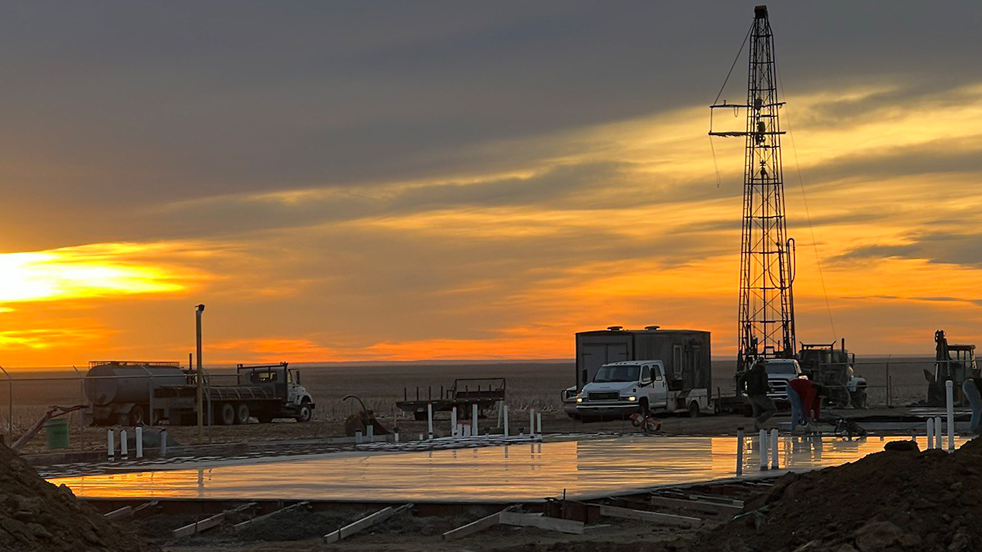 Electrical Facility at sunset - Big Watt Digital